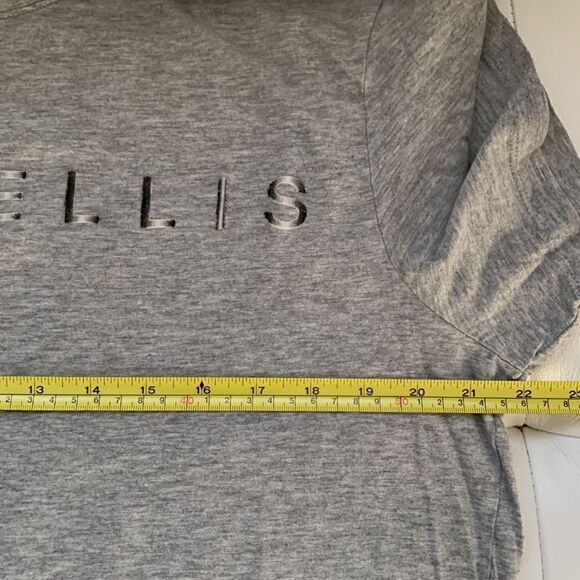 Perry Ellis T- shirt Embroidered Logo Gray Men’s Size XL - Picture 4 of 6